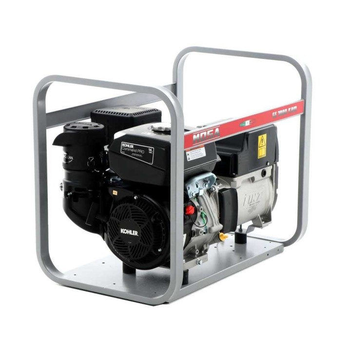 GE 7000 KBM bensiinikäyttöinen generaattori, 6 kW, 230 V, Kohler CP CH440