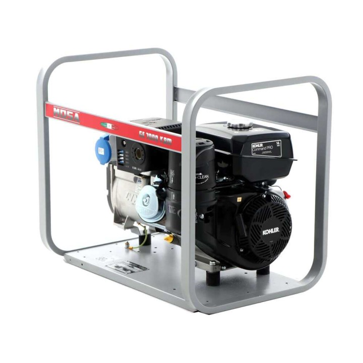 GE 7000 KBM bensiinikäyttöinen generaattori, 6 kW, 230 V, Kohler CP CH440