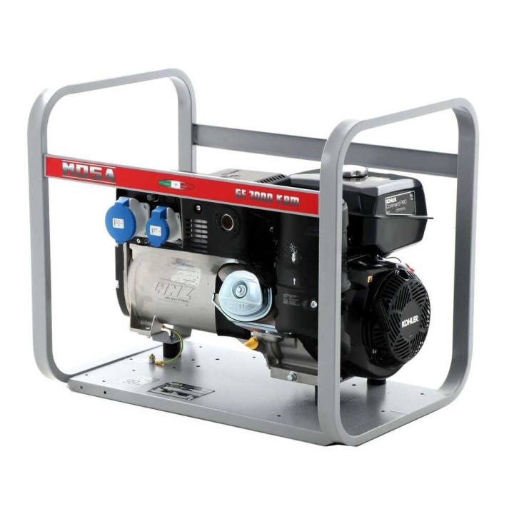 GE 7000 KBM bensiinikäyttöinen generaattori, 6 kW, 230 V, Kohler CP CH440
