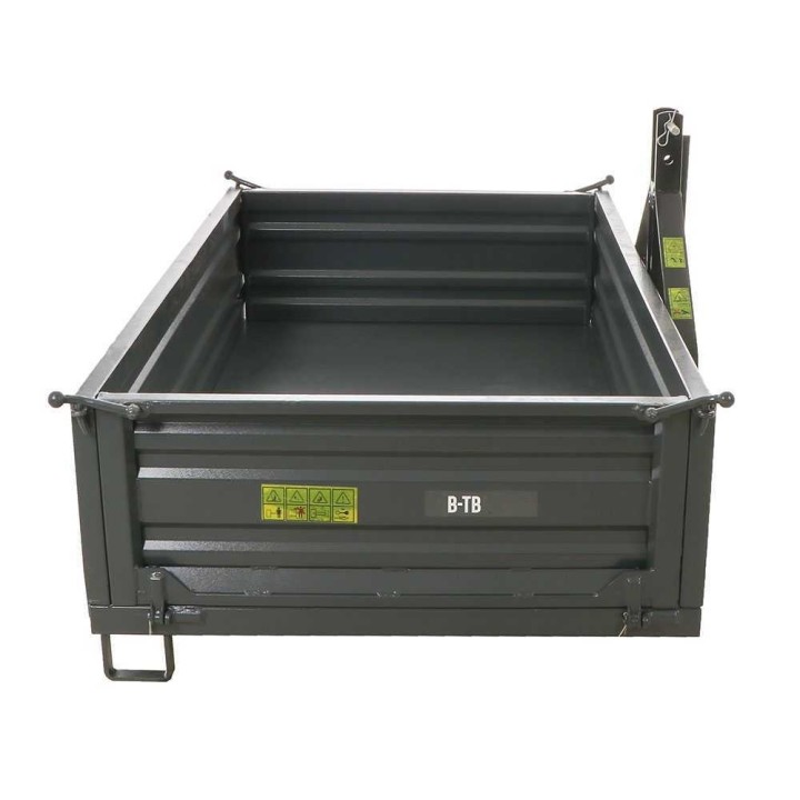BlackStone B-TB 200 traktorin kuljetuslava, 700 kg, manuaalinen kallistus, 3 irrotettavaa laitaa
