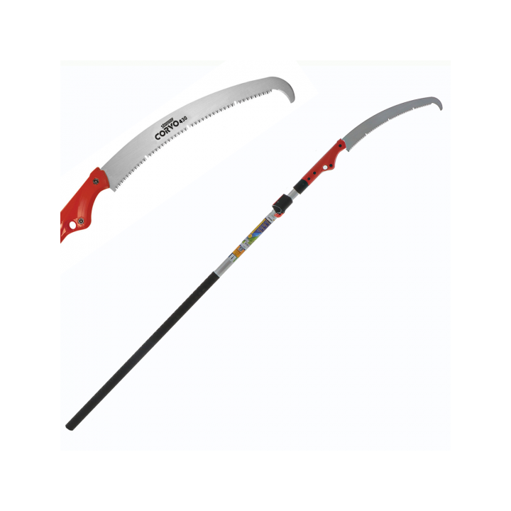 Stocker Corvo 430 TC oksasaha teleskooppivarrella 270 460 cm terä 43 cm