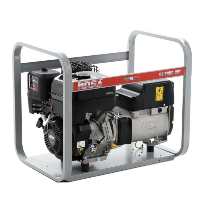 GE 8000 BBT kolmivaihegeneraattori, 6,4 kW, Briggs&Stratton XR2100, bensiini