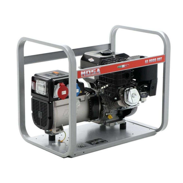 GE 8000 BBT kolmivaihegeneraattori, 6,4 kW, Briggs&Stratton XR2100, bensiini