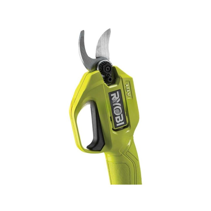 Ryobi RY18SCA-0 18 V oksasakset, 25 mm, 4 Ah akku ja laturi