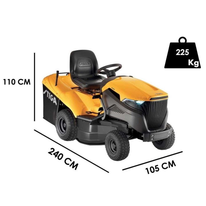 Stiga Estate 792 W -ajoleikkuri, hydrostaattinen, 92 cm, 290 l