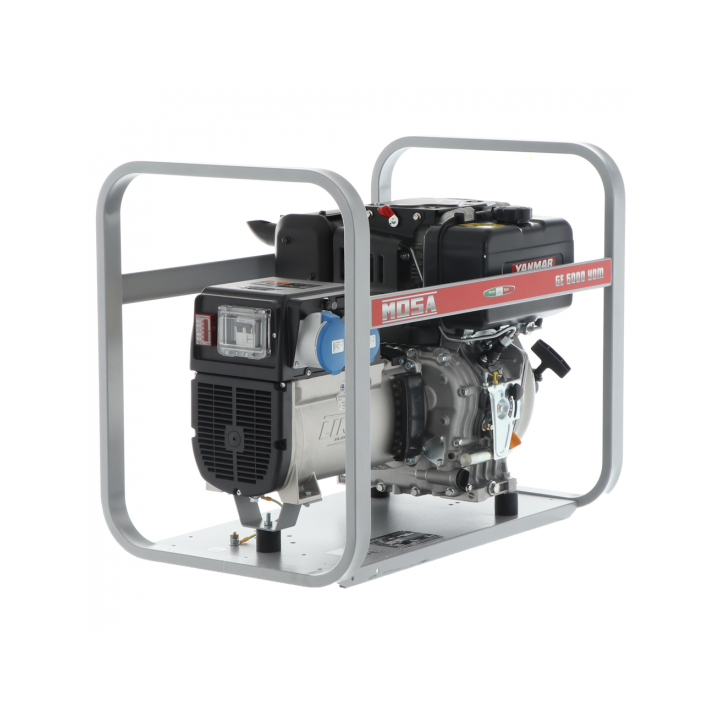 MOSA GE 6000 YDM dieselgeneraattori 5 1 kW 230 V Yanmar L 100 N