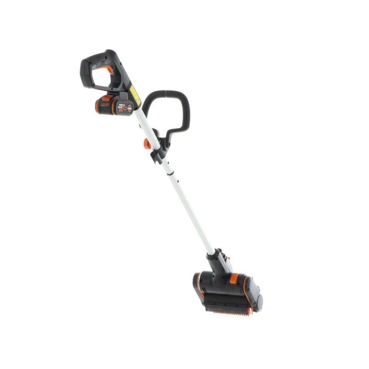 WORX WG441E ulkopintojen puhdistin, 20 V, 4 Ah, 2 harjarullaa
