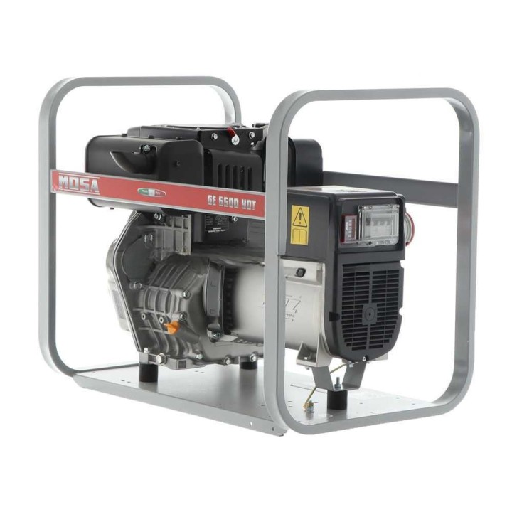 MOSA GE 6500 YDT dieselgeneraattori, 5,2 kW, kolmivaihe, Yanmar L 100 N