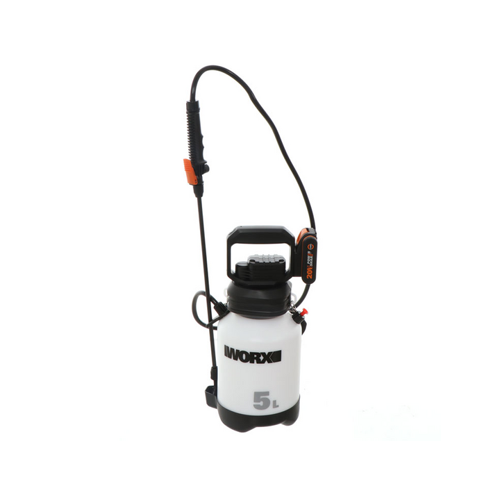 WORX WG829E akkukäyttöinen reppuruisku 20 V 5 l 1 8 bar