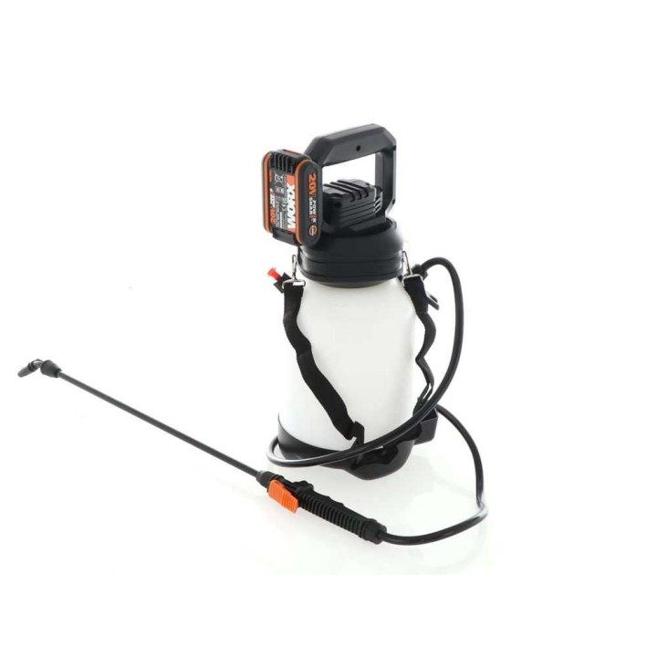 WORX WG829E akkukäyttöinen reppuruisku, 20 V, 5 l, 1,8 bar