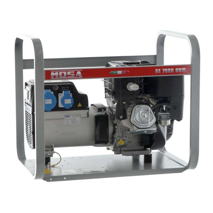 GE 7000 BBM AVR bensiinikäyttöinen generaattori, 6 kW, 230 V, Briggs&Stratton XR2100