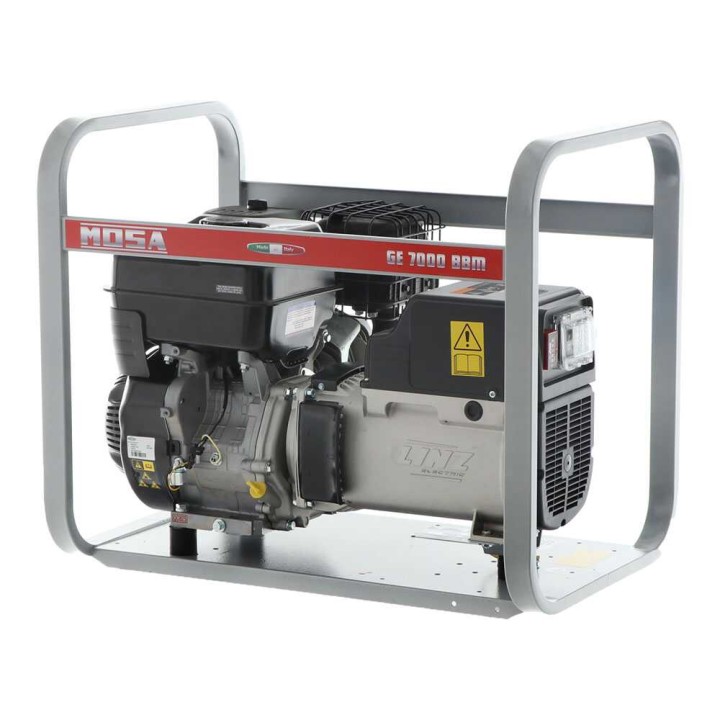 GE 7000 BBM AVR bensiinikäyttöinen generaattori, 6 kW, 230 V, Briggs&Stratton XR2100