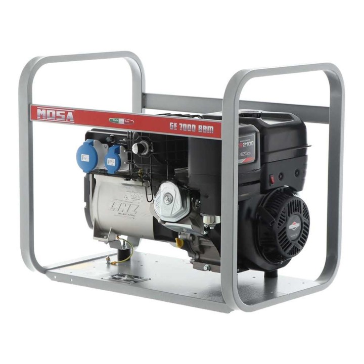GE 7000 BBM AVR bensiinikäyttöinen generaattori, 6 kW, 230 V, Briggs&Stratton XR2100