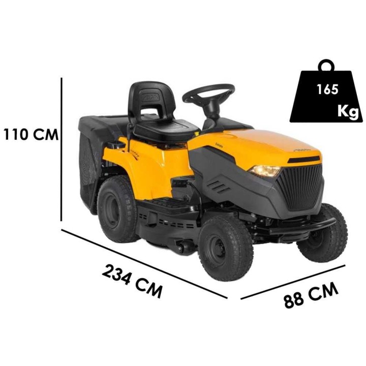 Stiga Estate 384 M -ajoleikkuri, 352 cm³, 84 cm, keruusäiliö ja bioleikkuu