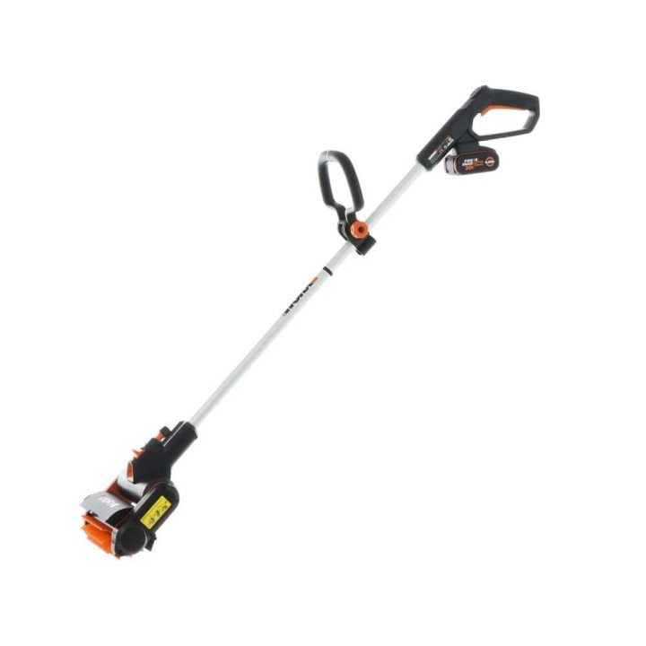 Worx WG441E.9 akkukäyttöinen ulkopintojen puhdistin, 20 V, 2 harjarullaa
