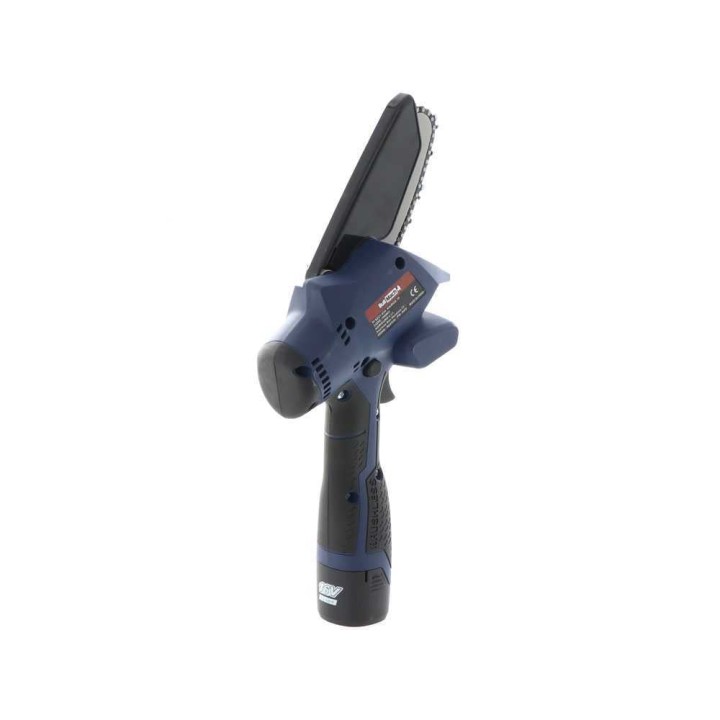 BullMach Kairos 10 akkukäyttöinen oksasaha, 252 W, 10 cm, 2 akkua