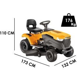 Stiga Tornado 5108 W ajoleikkuri 108 cm hydrostaattinen vaihteisto
