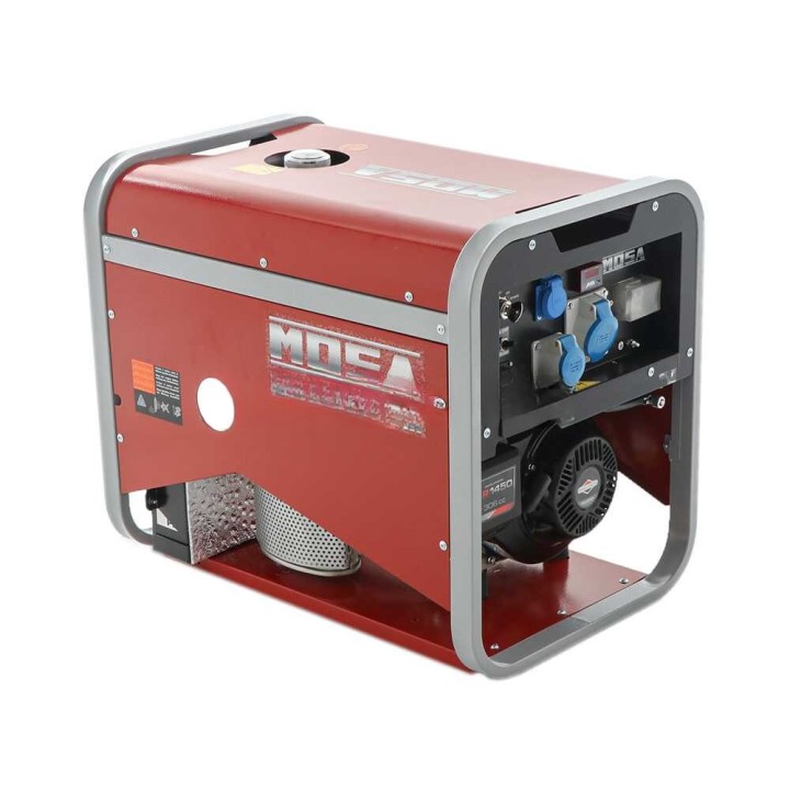 MOSA GE S-5000 BBM AVR EAS bensiinikäyttöinen generaattori, 4,5 kW, 230 V, AVR-valmius
