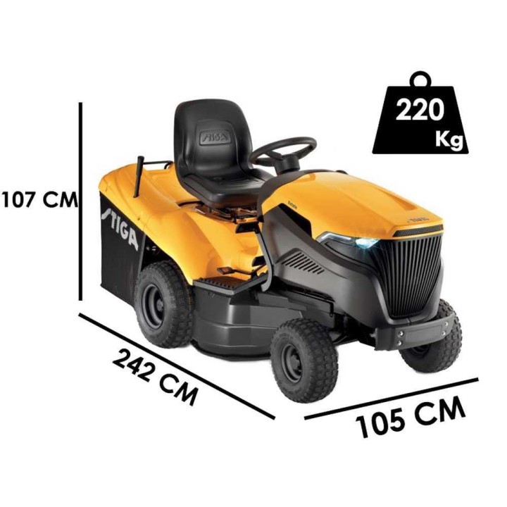 Stiga Estate 792 ajoleikkuri, hydrostaattinen, 92 cm, 452 cm³, 290 l
