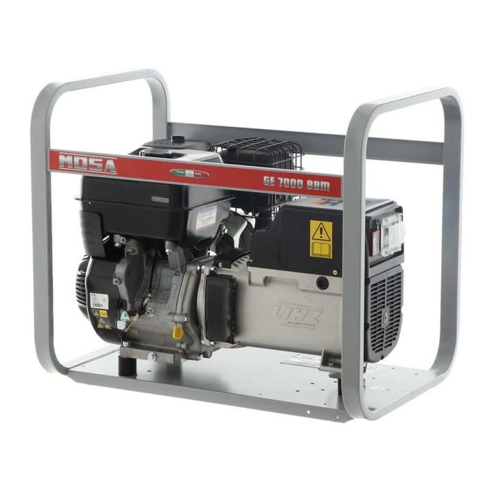 MOSA GE 7000 BBM bensiinikäyttöinen generaattori, 6 kW, 230 V, Briggs&Stratton XR2100