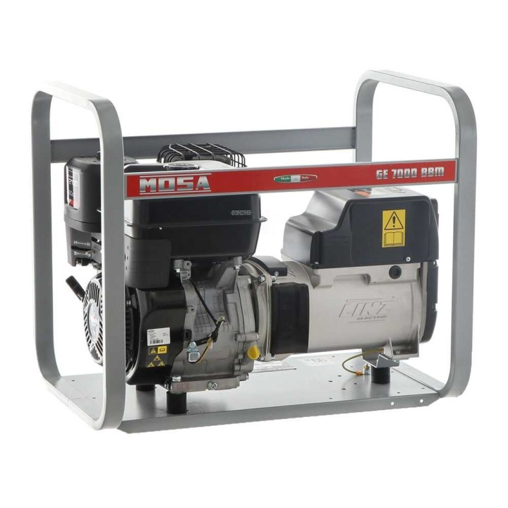 MOSA GE 7000 BBM bensiinikäyttöinen generaattori, 6 kW, 230 V, Briggs&Stratton XR2100