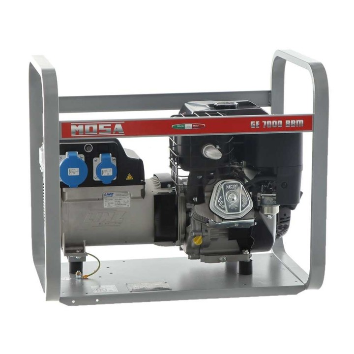MOSA GE 7000 BBM bensiinikäyttöinen generaattori, 6 kW, 230 V, Briggs&Stratton XR2100