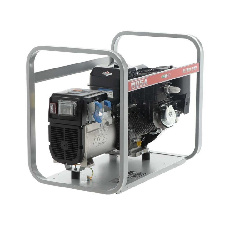 MOSA GE 7000 BBM bensiinikäyttöinen generaattori, 6 kW, 230 V, Briggs&Stratton XR2100