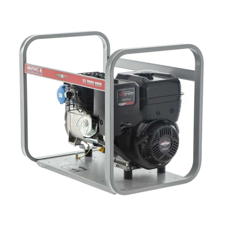 MOSA GE 7000 BBM bensiinikäyttöinen generaattori, 6 kW, 230 V, Briggs&Stratton XR2100