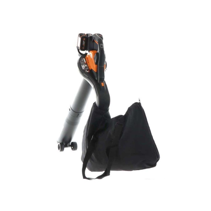WORX WG583E.9 3-in-1-akkupuhallin ja -imuri, 20 V, ilman akkua ja laturia