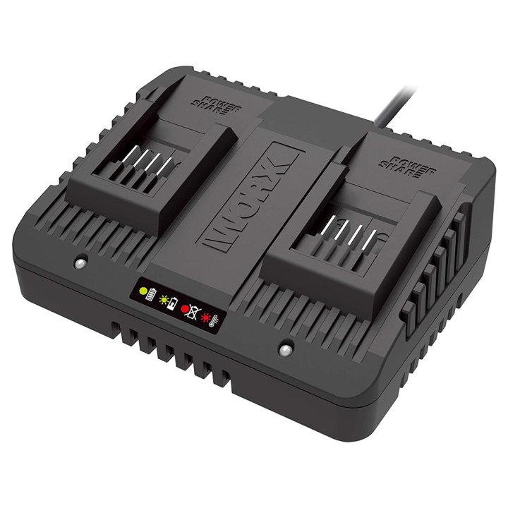 WORX WA3772 20 V n kaksoislaturi PowerShare akuille