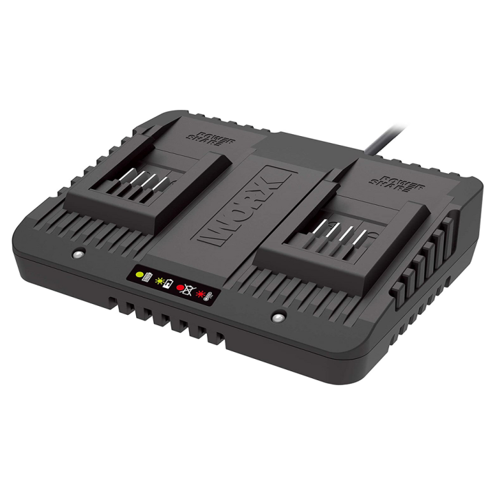 WORX WA3772 20 V:n kaksoislaturi PowerShare-akuille