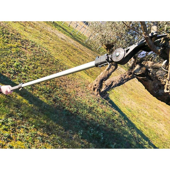 Archman Helium+ akkuoksasakset teleskooppivarrella, 37 V, 35 mm, 195–295 cm