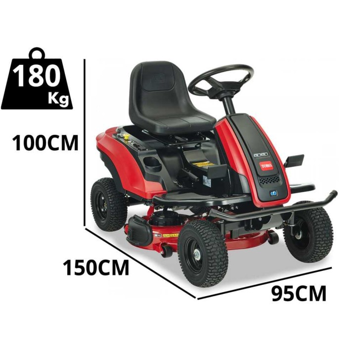 Toro ES3000SD akkuruohonleikkuritraktori, 76 cm, 72 V/24 Ah