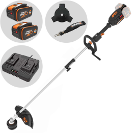 Worx NITRO WG186E akkukäyttöinen monitoimiraivaussaha 40 V 2 4 Ah