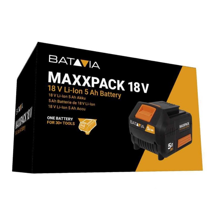 BATAVIA 18 V / 5,0 Ah litiumioniakku maxxpack-työkaluille