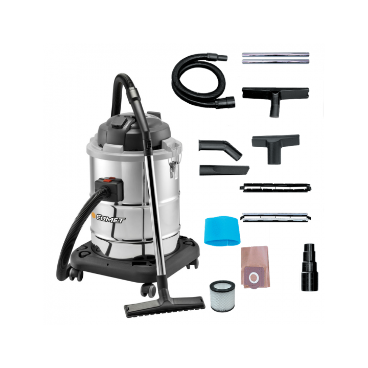 Comet CV 50 XE märkä ja kuivaimuri 50 l 1 400 W ruostumaton teräs