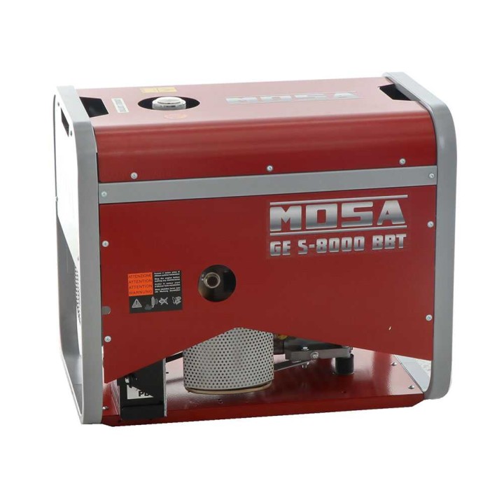 MOSA GE S-8000 BBT AVR EAS kolmivaihegeneraattori, 6,4 kW, bensiinikäyttöinen