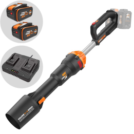 WORX NITRO WG585E akkulehtipuhallin 2 20 V 4 Ah 266 km h