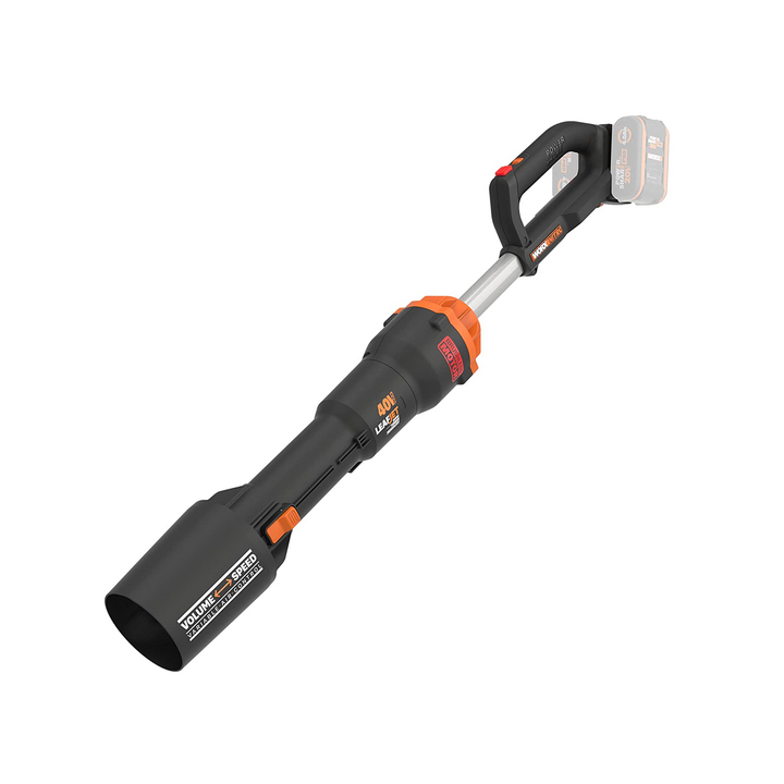 Worx NITRO WG585E 9 akkupuhallin 40 V ilman akkua ja laturia