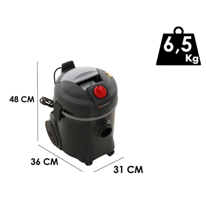 Comet 120 P Eco märkä-kuivaimuri, 20 l, 800 W, pölylle ja nesteille
