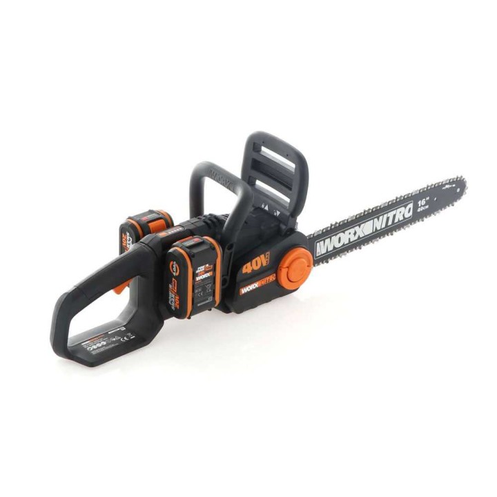 Worx WG385E Nitro akkumoottorisaha, 40 V, 40 cm, 2 × 4 Ah