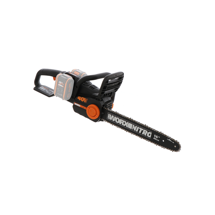 Worx NITRO WG385E 9 akkumoottorisaha 40 V 40 cm ilman akkua ja laturia