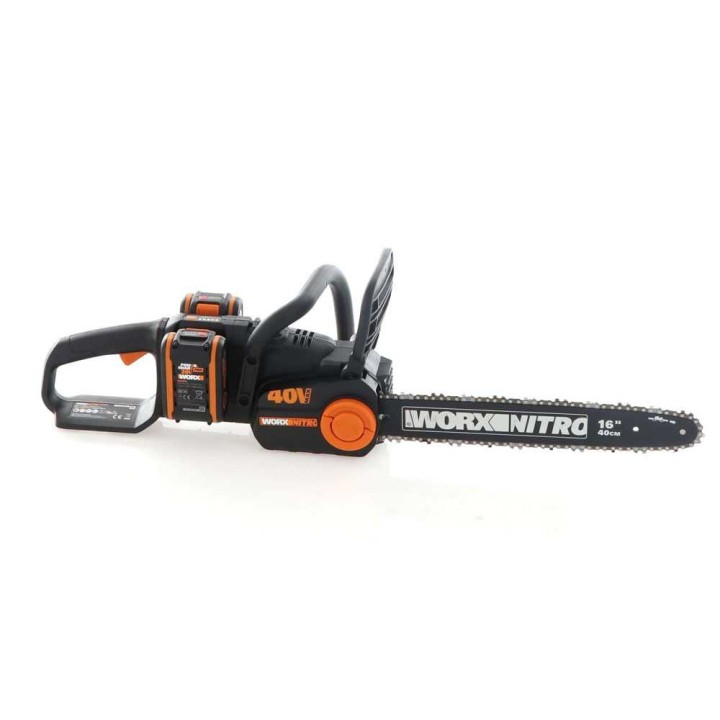 Worx NITRO WG385E.9 akkumoottorisaha, 40 V, 40 cm, ilman akkua ja laturia
