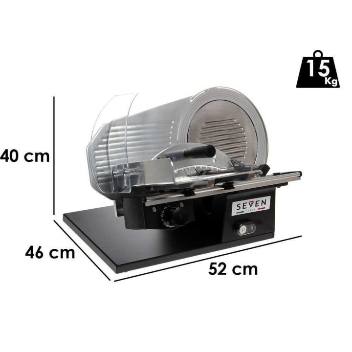 Seven Italy PS 275 PRO BLACK -viipalekone, 275 mm, 180 W