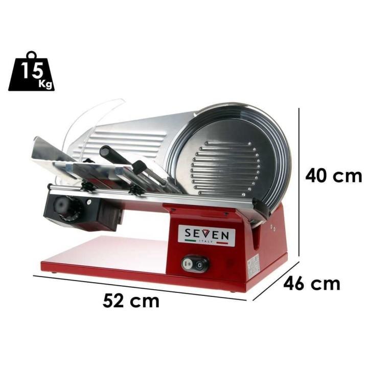 Seven Italy PS 275 PRO ROSSA viipalekone, 275 mm, 180 W