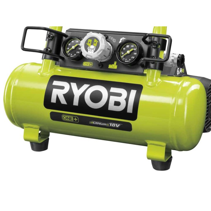 Ryobi R18AC-0 akkukompressori, 18 V, 4 Ah, 8,3 bar