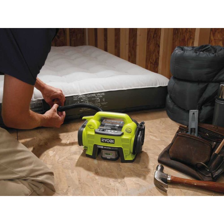 Ryobi R18I-0 akkukompressori, 18 V, 4 Ah, 10,34 bar