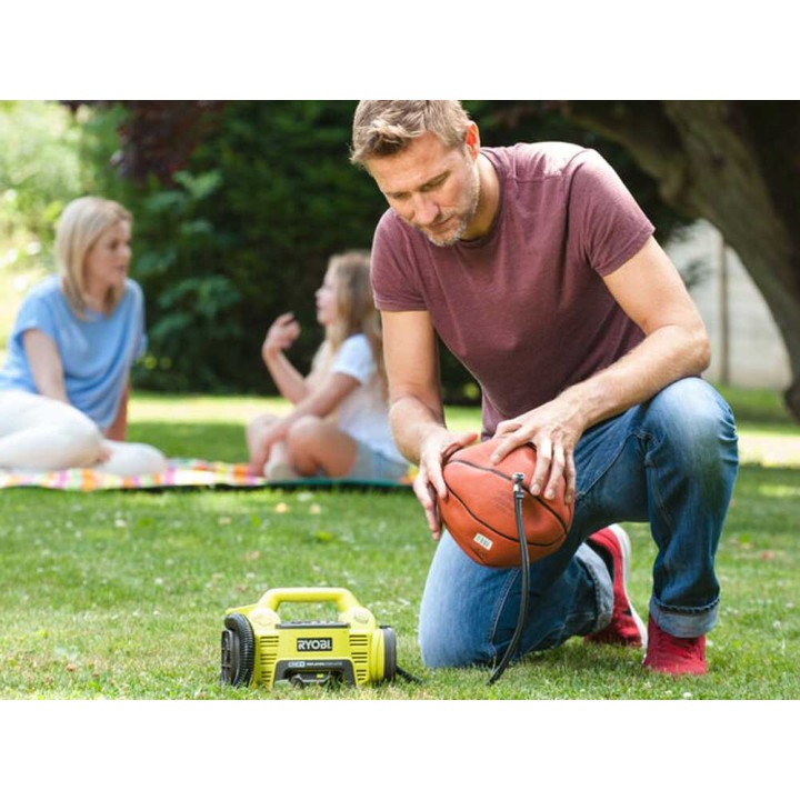 Ryobi R18I-0 akkukompressori, 18 V, 4 Ah, 10,34 bar