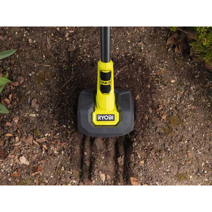 Ryobi RY18CVA-0 akkukäyttöinen puutarhajyrsin, 18 V, 4 Ah