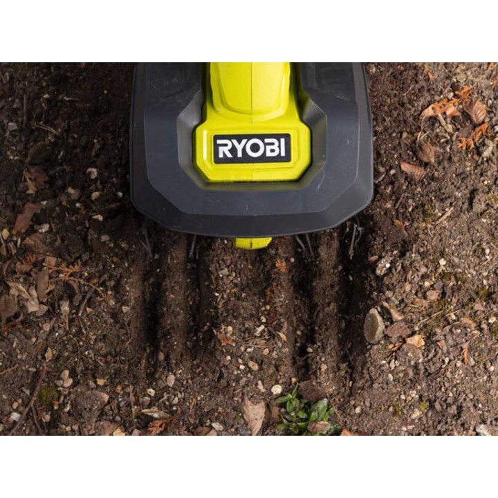 Ryobi RY18CVA-0 akkukäyttöinen puutarhajyrsin, 18 V, 4 Ah